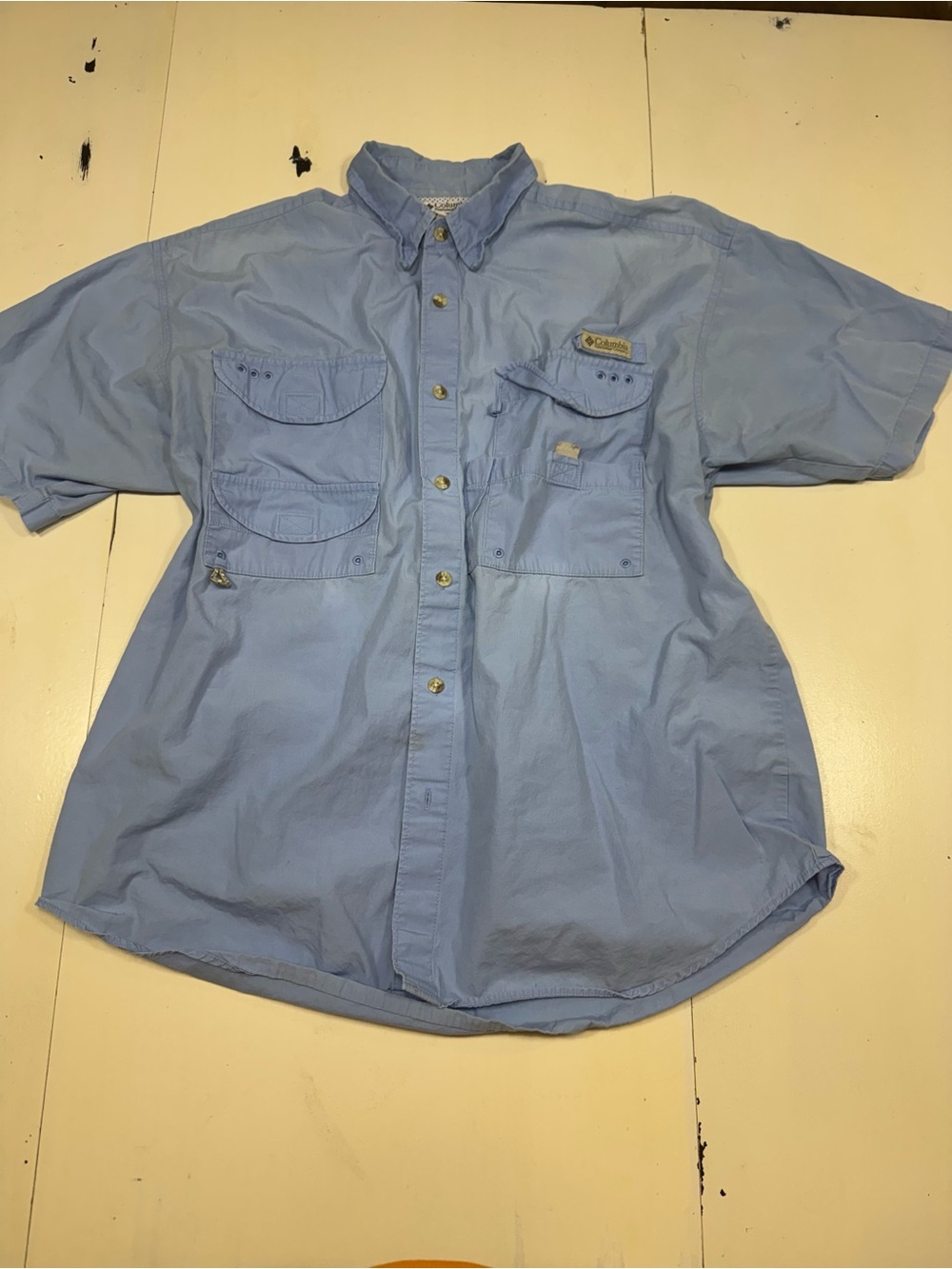 Columbia PFG Bahama II Short Sleeve Fishing Shirt (Men's Medium)